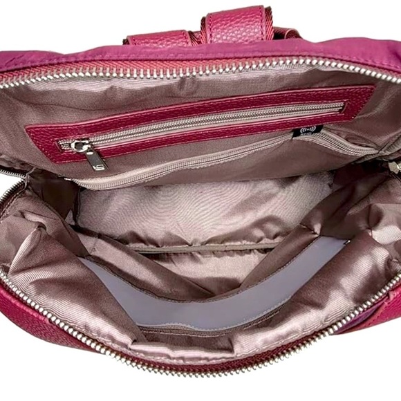 BNWOT- PS Pragma V-Style Convertible Backpack Purse (Purple Haze) main image 5